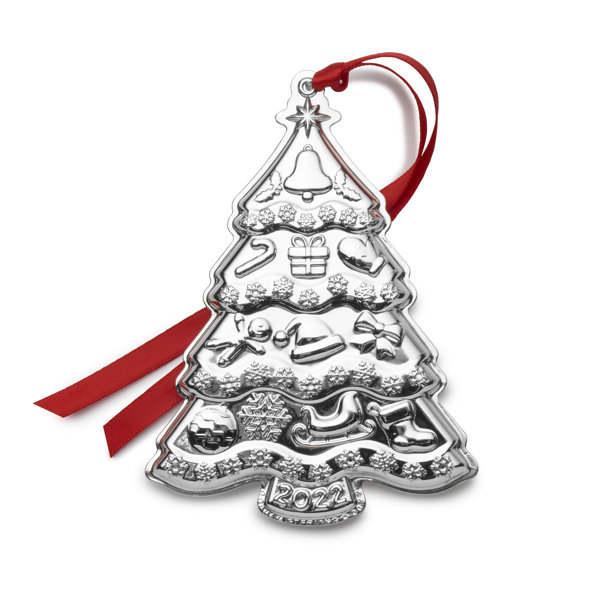 Gorham 2022 Sterling Christmas Tree Ornament 6Th Edition Perigold